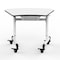 Luxor Height-Adjustable Trapezoid Student Desk with Drawer MBS-DESK - alternate 2